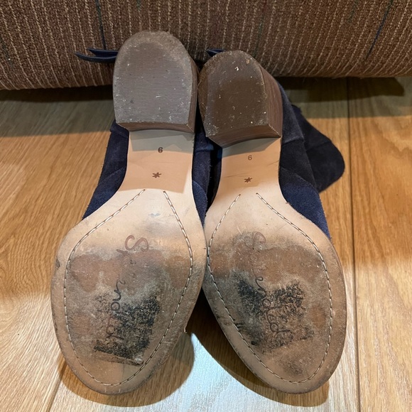 Splendid navy booties, good condition - Picture 3 of 4